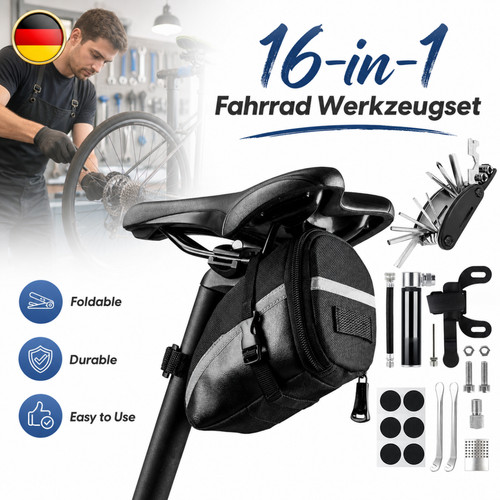 Fahrrad werkzeugset 1 - werkzeugset, 16-in-1
