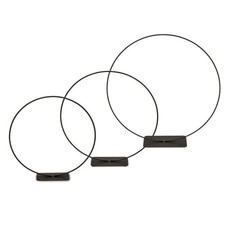 NaDeco Metallring schwarz mit