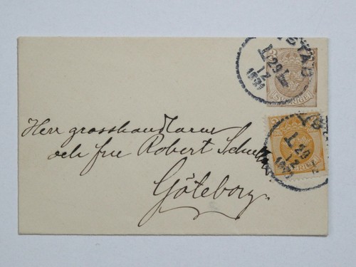 Schweden ganzsache 58 - ganzsache, u
