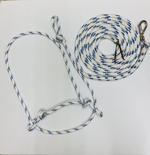 NATURAL HORSEMANSHIP KOMMUNIKATIONSLEITUNG & PASSENDES HALFTER-SET *VERSANDKOSTENFREI*