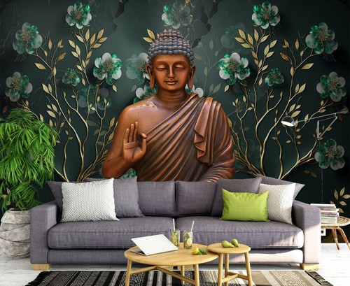Buddha statue blume q9872 - 3d,
