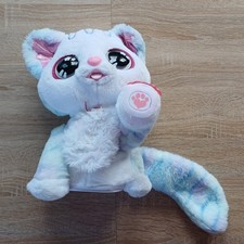 sehr große Glubschi Katze mit Geräuschen und Stempelpfote