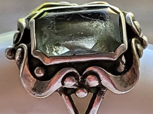 Antiker jugendstil silberring - jugendstil,