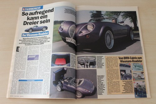 Auto bild 1993 wiesmann mf - auto, 23/1993