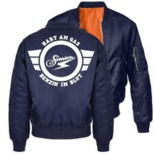 Herren Junge Bomberjacke DDR Simson Motorradjacke Größe S bis 3XL osten Ossi