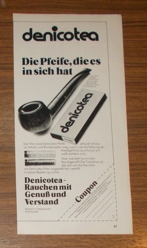 Seltene werbung denicotea - seltene,
