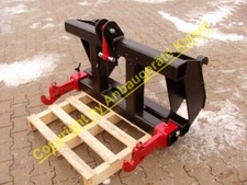 Adapter von Radlader und Schlepper (Euroaufnahme) auf Kat. 2 bzw. Kat. 3, ver...