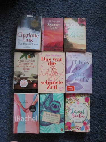 Bücher paket romane 9 - paket,