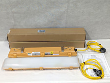 Blakley LED verbindbare Baustellenleuchte 110 V 2 Fuß gelb temporäre Beleuchtung 27 W IP65 NEU