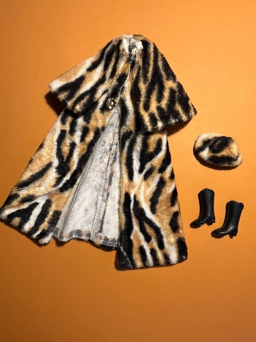 Barbie vintage pelzmantel - vintage,