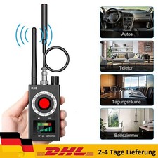 KAMERA AUFSPÜRGERÄT WANZEN FINDER DETEKTOR RF BUG-GSM GPS 1MHz-8000MHz NEU DE