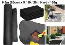 Unkrautvlies 150g Gartenvlies Unkrautgewebe, Agrartextil unter  Pflastersteine