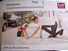 OmoXpress Schulterimmobilisationsorthese Schulter Arm Orthese Stütze NEUWERTIG