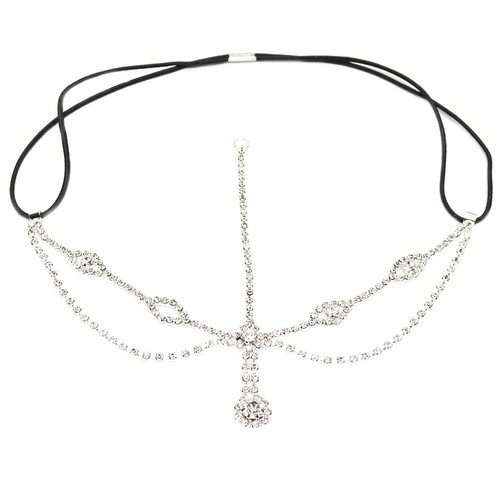 Edles hochzeits haarband mit - edles,