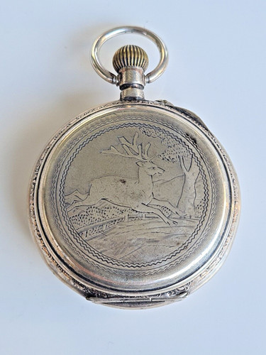 Antike mechanische taschenuhr - antike,