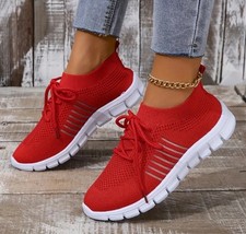 Sneaker Okey Atmungsaktive, Gr. 36 , Rot