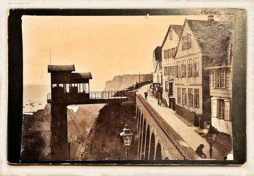 Helgoland aufzug foto 1900 - foto,