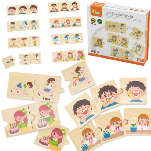 Viga holzpuzzle matching - viga,