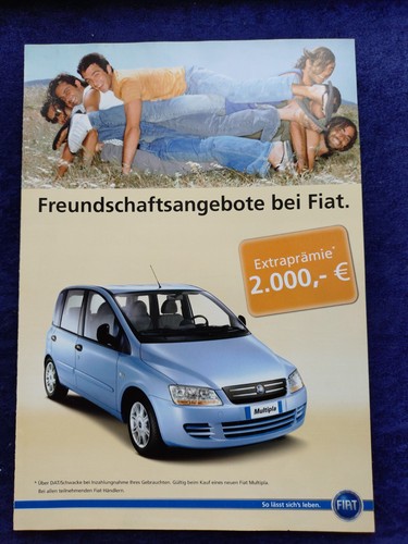 Fiat multipla idea panda - fiat,