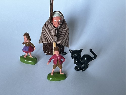 Figuren set miniaturen - set, hexe