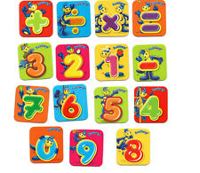 Danone Magnete - Zahlen 2007 - kompletter Satz - 15 Stück