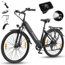 NEW 20AH City E-Bike 28 Zoll Elektrofahrrad 250W 36V Pedelec 120KM TTGO HZ-28ST