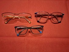 Konvolut von 3 alten Brillenfassungen Etnia Barcelona getragen