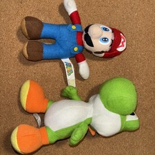 Super Mario Und Joshy Nintendo Stofftier Ca.20 Cm Set Sammler