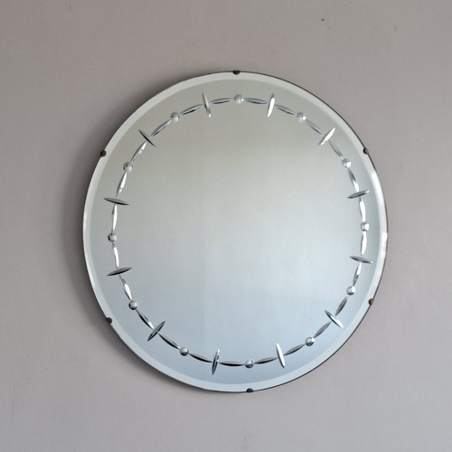 Art deco rahmenloser spiegel - art,