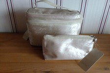 NEU She Kulturtasche mit Spiegel + Make up bag Karstadt Kosmetiktasche travel