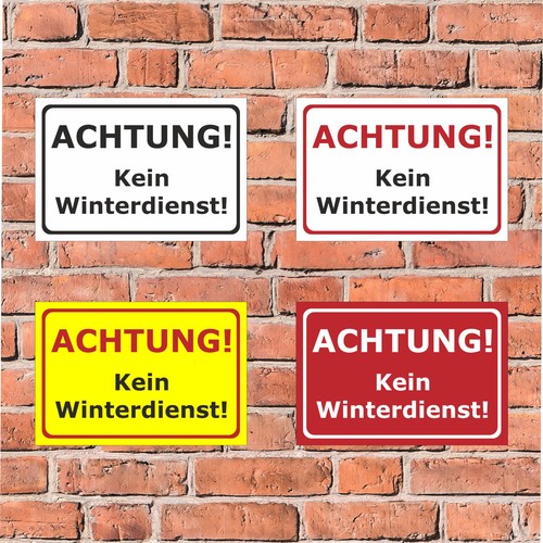 Schild achtung kein - achtung,