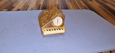 Ok Star Miniatur Uhr Messing Gold Klavier Flügel Quarz Mini Uhr
