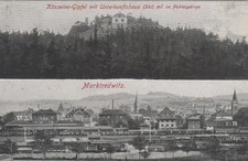 AK - Marktredwitz - Kösseine - Gipfel - Bahnhof - Bahngelände