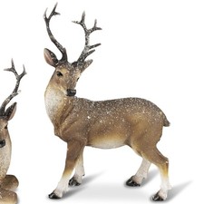 Dekofigur Hirsch WINTERZEIT