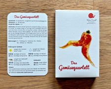 Das GEMÜSEQUARTETT  Quartett