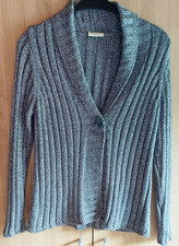 Bonita Damen-Strickweste Gr. L, silbergrau