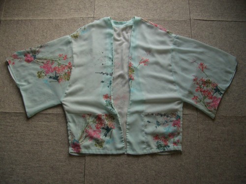 Edler luftiger kimono jacke - luftiger,