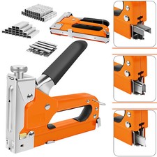 3IN1 Handtacker Für Holz, Set Mit 3000 Klammern - TÜV GS Geprüft