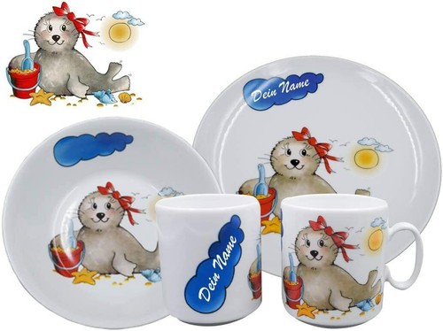 3er set kindergeschirr - set,