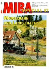 Zeitschrift MIBA SPEZIAL  47 - Modellbahn und Landschaft