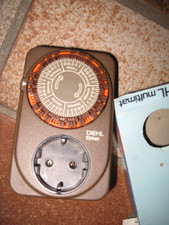 Diehl Multimat Zeitschaltuhr mechanisch braun, Wochenzeitschaltuhr