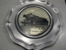 Zinnteller, Eisenbahn