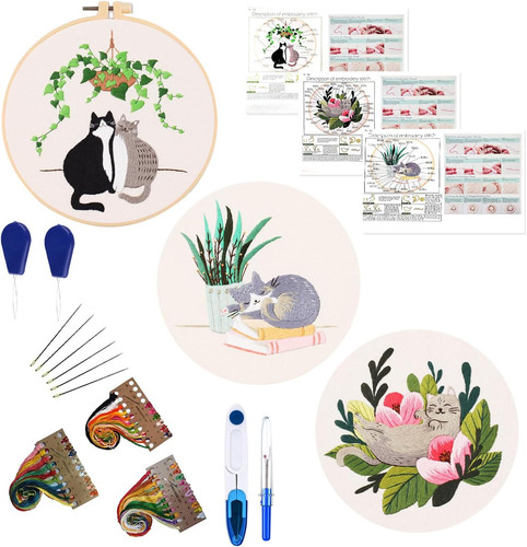 Stickerei set für - stickerei,