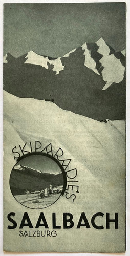 Original vintage reiseprospekt - original,