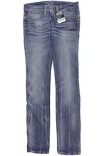 GANG Jeans Damen Hose Denim Jeanshose Gr. W27 Baumwolle Blau #nixkn90
