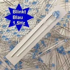 Blau Blinkende Mini LED 1,8mm