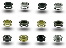 Ösen rostfrei Messing, Nieten Metallösen für Leder Stoff Textil Ösenpresse T-1