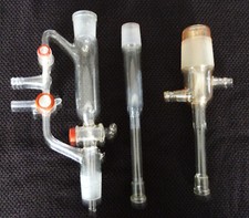 Labor-Auflösung-Konvolut mit Laborglas-Verschiedene Stücke-Selten-Ansehen-4)