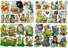 Glanzbilder katzen motiv - glanzbilder,