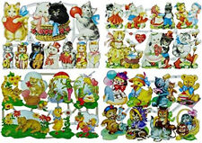 Glanzbilder Katzen Motiv Set